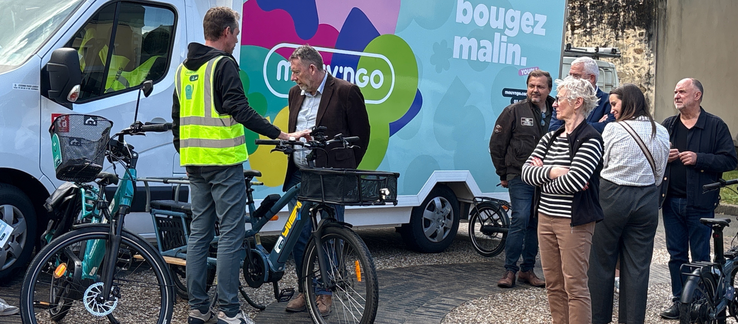 Échanges autour des vélos Mouv’nGo