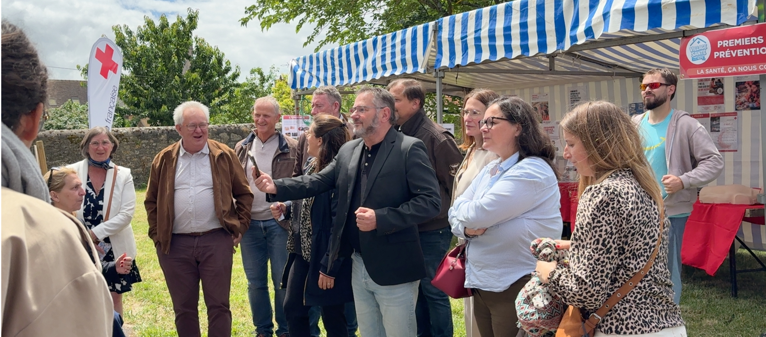Village Santé : stand de prévention et échanges avec le public